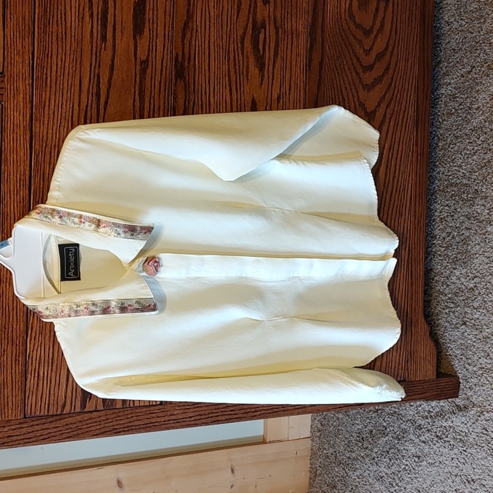Vintage Anxiety Blouse With Embellishments